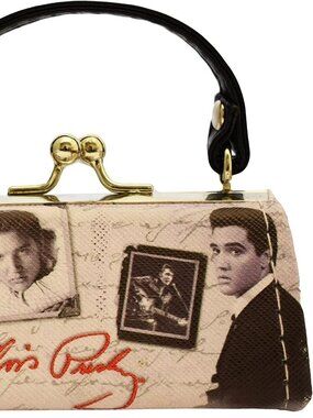 Elvis Presley Mini Coin Purse The King Retro Nostalgic Collector's